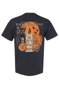 Black Flame Candle Pocket Tee