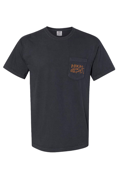Black Flame Candle Pocket Tee