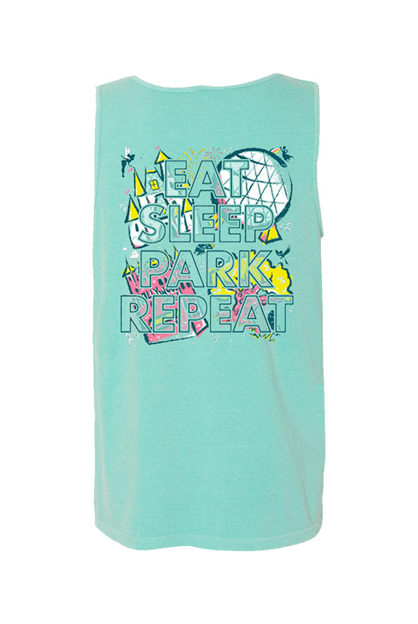 Eat Sleep Park Repeat Tank