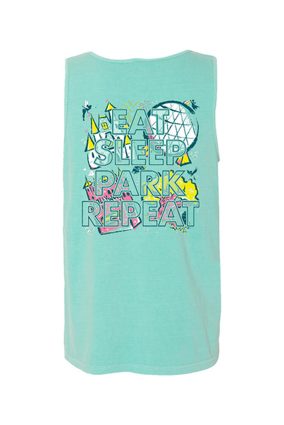 Eat Sleep Park Repeat Tank