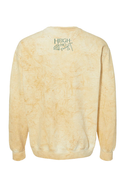 Happy Place Acid Wash Crewneck