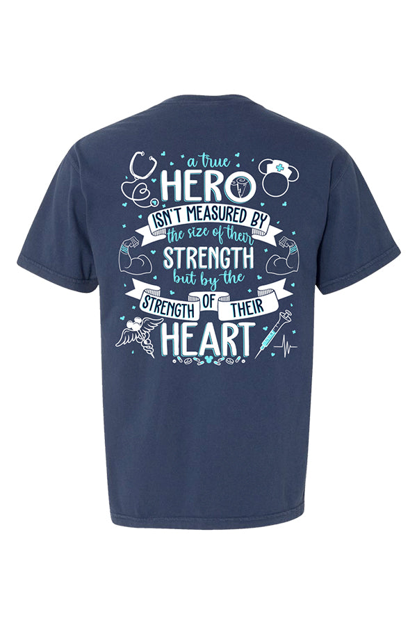 Health Care Hero Pocket Tee– Heigh Ho