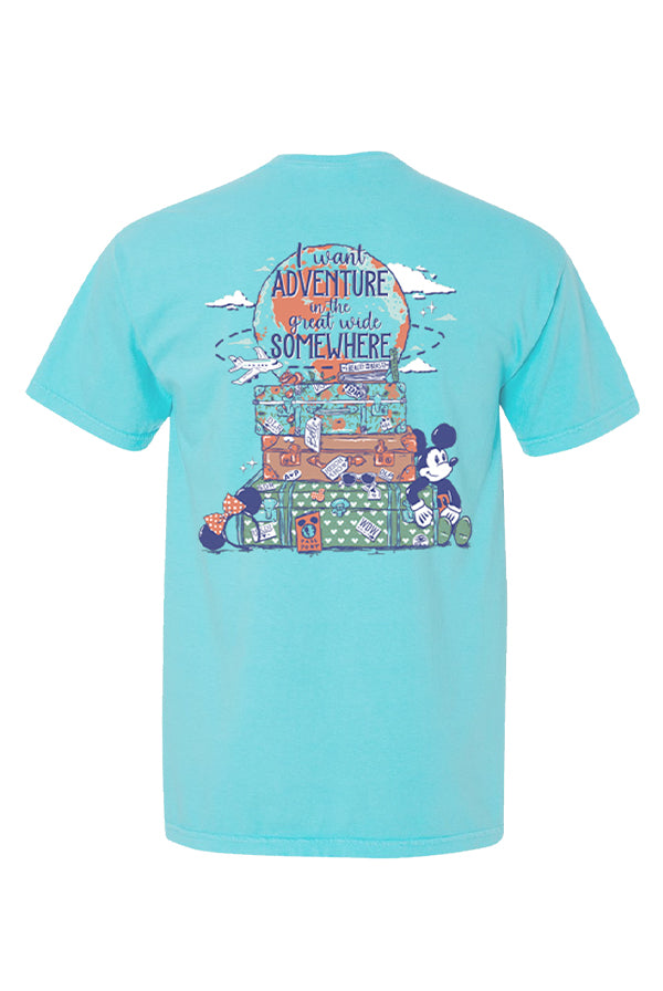 I Want Adventure In The Great Wide Somewhere Tee