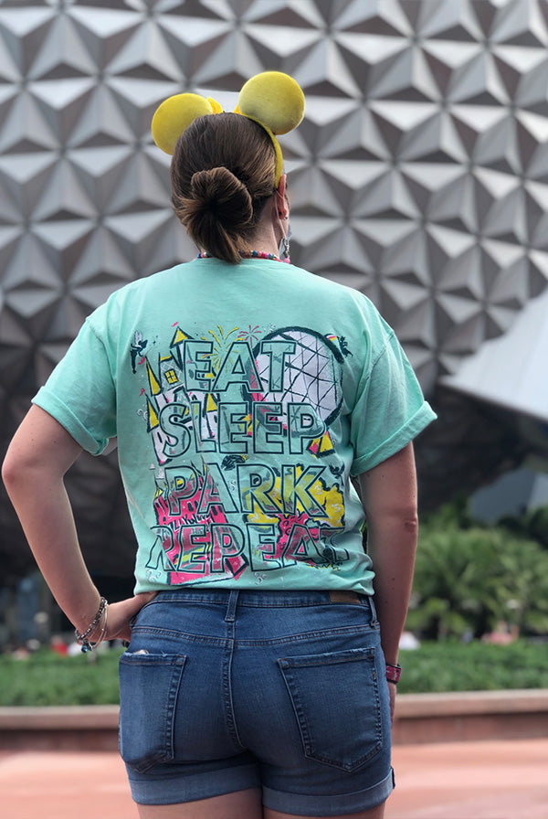 Eat Sleep Park Repeat Tee